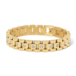 Studded Watchband Bracelet